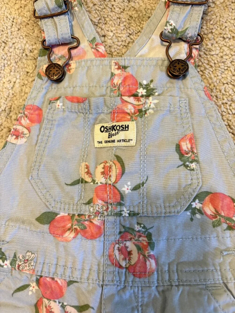 Girls 3 Toddler OSH KOSH B’GOSH Shortalls